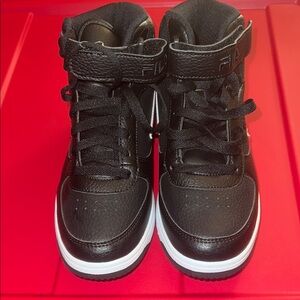 Kids A-High Strap High Top Casual Sneakers from Finish Line